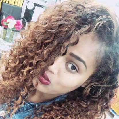Natural Afro hair styling at The Lab salon Walsall